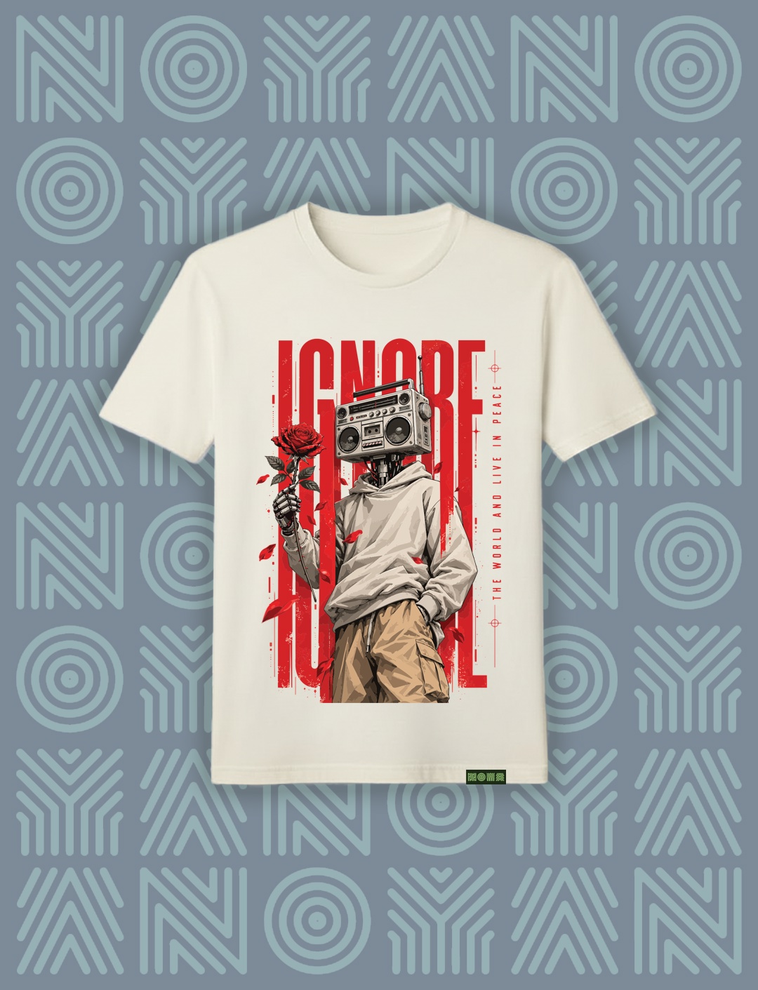 Noya Vibe Ignore the Noise S #0B0B0B