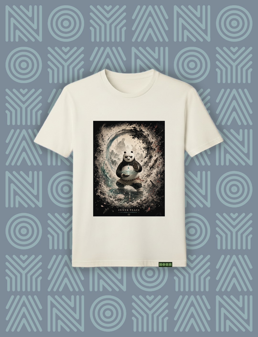 Noya Vibe Inner Peace - Kung Fu Panda S #0B0B0B