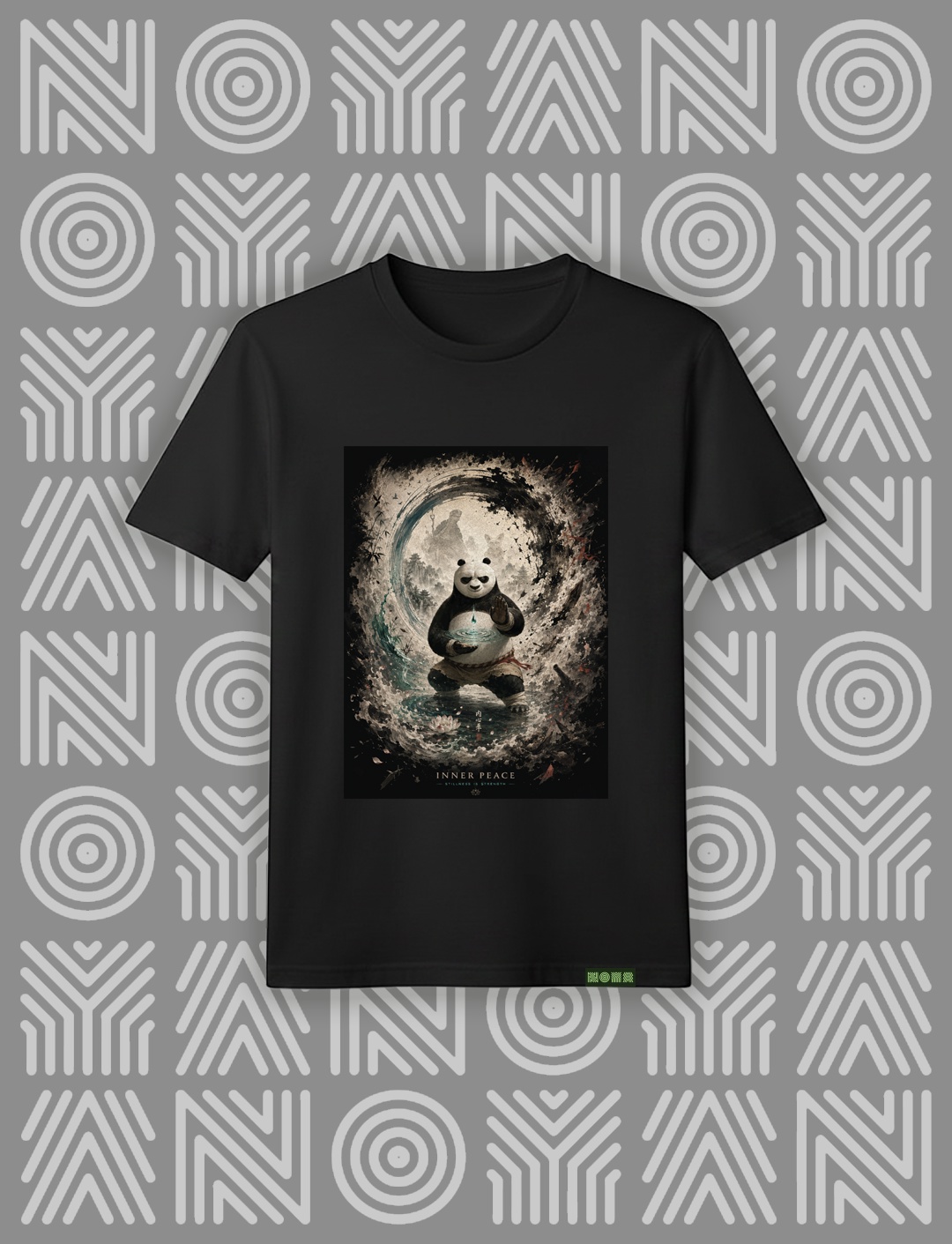 Noya Vibe Inner Peace - Kung Fu Panda S #0B0B0B