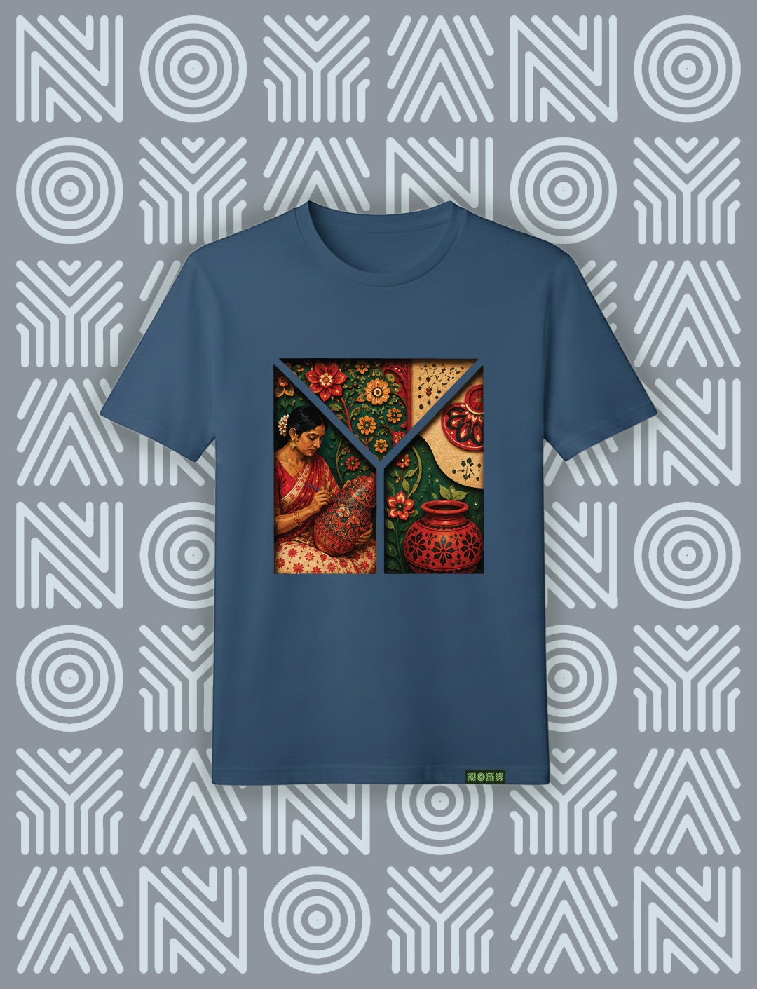 Noya Vibe Nakshi Katha x Pottery S #D9C3A5