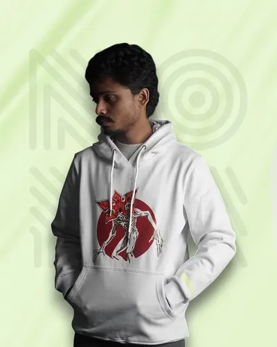Noya Vibe Hoodie - Stranger Things #ffffff